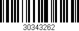Código de barras (EAN, GTIN, SKU, ISBN): '30343262'