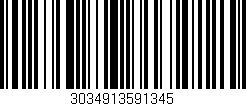Código de barras (EAN, GTIN, SKU, ISBN): '3034913591345'