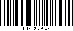 Código de barras (EAN, GTIN, SKU, ISBN): '3037069269472'