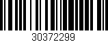 Código de barras (EAN, GTIN, SKU, ISBN): '30372299'