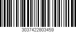 Código de barras (EAN, GTIN, SKU, ISBN): '3037422803459'