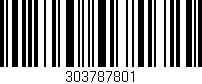 Código de barras (EAN, GTIN, SKU, ISBN): '303787801'