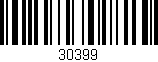 Código de barras (EAN, GTIN, SKU, ISBN): '30399'