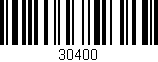 Código de barras (EAN, GTIN, SKU, ISBN): '30400'