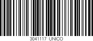 Código de barras (EAN, GTIN, SKU, ISBN): '3041117_UNICO'