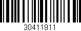 Código de barras (EAN, GTIN, SKU, ISBN): '30411911'