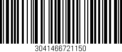 Código de barras (EAN, GTIN, SKU, ISBN): '3041466721150'