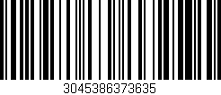 Código de barras (EAN, GTIN, SKU, ISBN): '3045386373635'