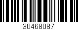 Código de barras (EAN, GTIN, SKU, ISBN): '30468087'