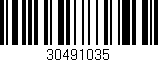 Código de barras (EAN, GTIN, SKU, ISBN): '30491035'