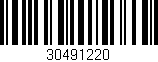 Código de barras (EAN, GTIN, SKU, ISBN): '30491220'