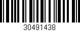 Código de barras (EAN, GTIN, SKU, ISBN): '30491438'