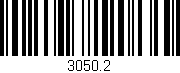 Código de barras (EAN, GTIN, SKU, ISBN): '3050.2'