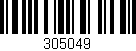 Código de barras (EAN, GTIN, SKU, ISBN): '305049'