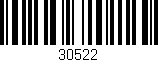 Código de barras (EAN, GTIN, SKU, ISBN): '30522'
