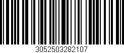 Código de barras (EAN, GTIN, SKU, ISBN): '3052503282107'