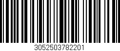 Código de barras (EAN, GTIN, SKU, ISBN): '3052503782201'