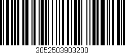Código de barras (EAN, GTIN, SKU, ISBN): '3052503903200'