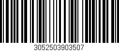 Código de barras (EAN, GTIN, SKU, ISBN): '3052503903507'