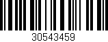 Código de barras (EAN, GTIN, SKU, ISBN): '30543459'