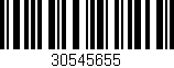 Código de barras (EAN, GTIN, SKU, ISBN): '30545655'