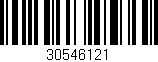 Código de barras (EAN, GTIN, SKU, ISBN): '30546121'