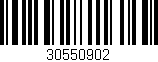 Código de barras (EAN, GTIN, SKU, ISBN): '30550902'