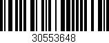 Código de barras (EAN, GTIN, SKU, ISBN): '30553648'