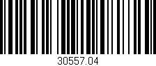 Código de barras (EAN, GTIN, SKU, ISBN): '30557.04'