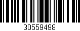 Código de barras (EAN, GTIN, SKU, ISBN): '30559498'