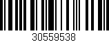 Código de barras (EAN, GTIN, SKU, ISBN): '30559538'
