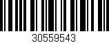 Código de barras (EAN, GTIN, SKU, ISBN): '30559543'