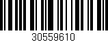 Código de barras (EAN, GTIN, SKU, ISBN): '30559610'