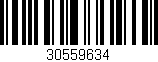 Código de barras (EAN, GTIN, SKU, ISBN): '30559634'