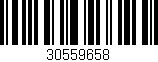 Código de barras (EAN, GTIN, SKU, ISBN): '30559658'