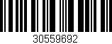 Código de barras (EAN, GTIN, SKU, ISBN): '30559692'