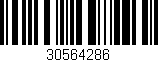 Código de barras (EAN, GTIN, SKU, ISBN): '30564286'