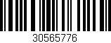 Código de barras (EAN, GTIN, SKU, ISBN): '30565776'