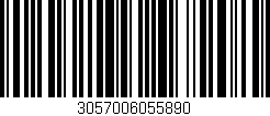 Código de barras (EAN, GTIN, SKU, ISBN): '3057006055890'