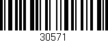 Código de barras (EAN, GTIN, SKU, ISBN): '30571'