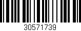 Código de barras (EAN, GTIN, SKU, ISBN): '30571739'