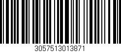 Código de barras (EAN, GTIN, SKU, ISBN): '3057513013871'