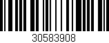 Código de barras (EAN, GTIN, SKU, ISBN): '30583908'