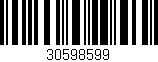 Código de barras (EAN, GTIN, SKU, ISBN): '30598599'