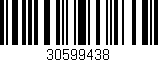 Código de barras (EAN, GTIN, SKU, ISBN): '30599438'
