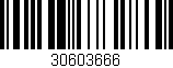 Código de barras (EAN, GTIN, SKU, ISBN): '30603666'