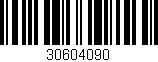 Código de barras (EAN, GTIN, SKU, ISBN): '30604090'