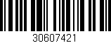 Código de barras (EAN, GTIN, SKU, ISBN): '30607421'