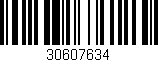 Código de barras (EAN, GTIN, SKU, ISBN): '30607634'