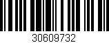 Código de barras (EAN, GTIN, SKU, ISBN): '30609732'